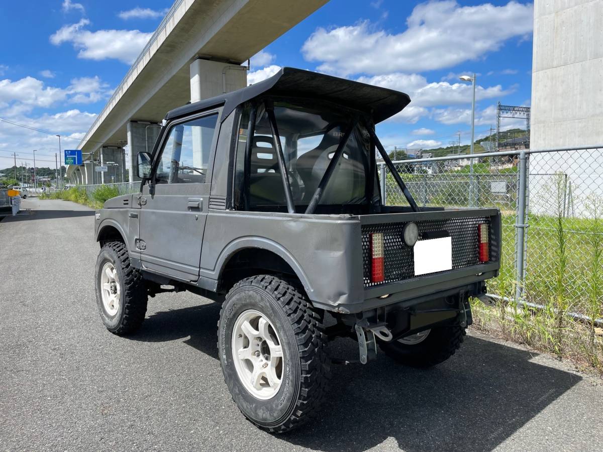 ジムニー ロールバー ジムニーJA11改、ja11、リフトアップ、幌車公認 