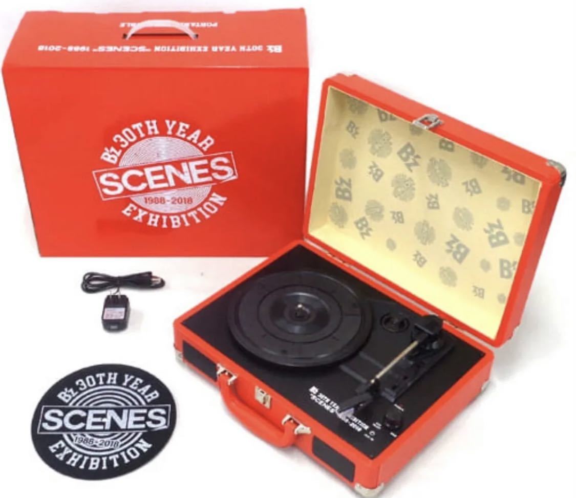 B’z レコードプレーヤー B'z 30th Year Exhibition “SCENES” 1988-2018 レコードプレーヤー