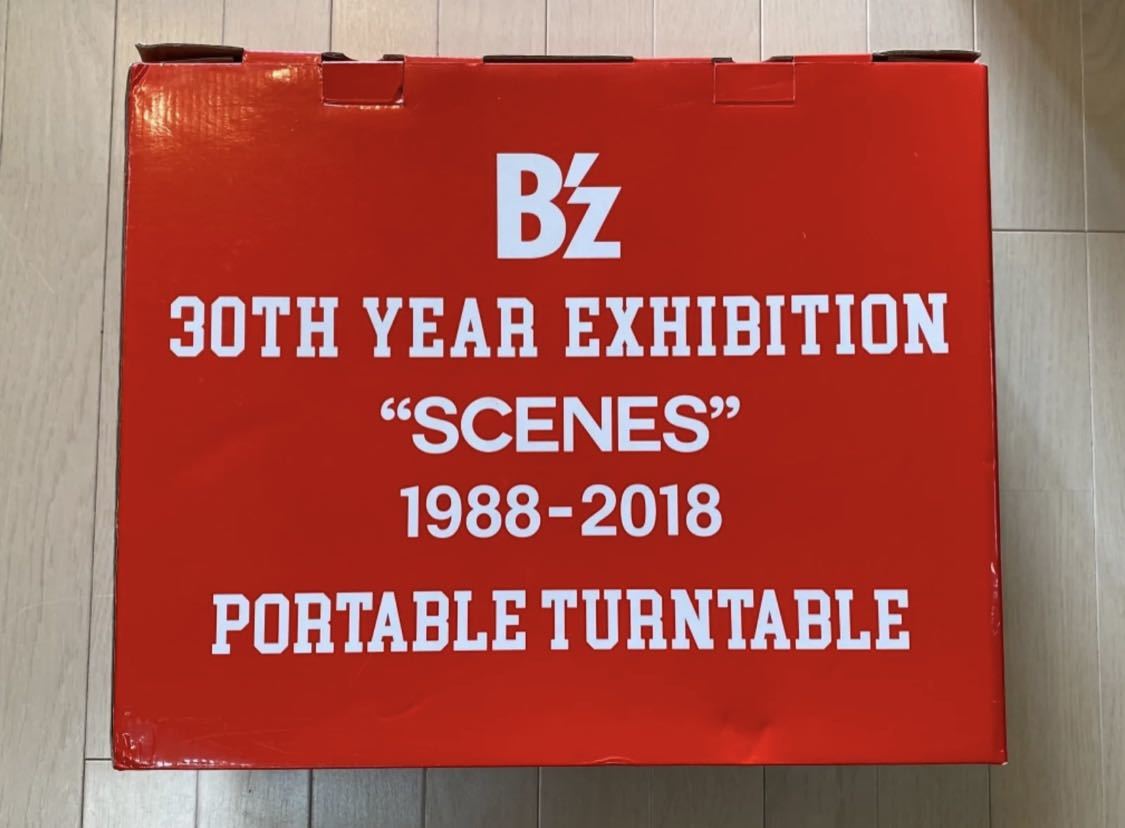 B'z 30th Year Exhibition “SCENES” 1988-2018 レコードプレーヤー