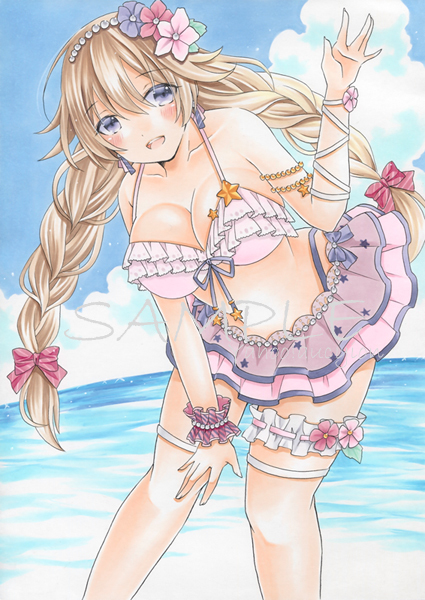 手描きイラスト【ラブライブ！虹ヶ咲学園スクールアイドル同好会 近江