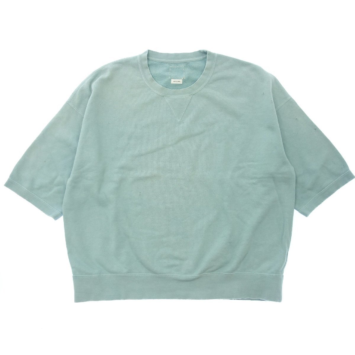 大得価，格安 同様 ヴィズヴィム 半袖スウェット トップス クラッシュ加工 AMPLUS SWEAT S/S CRASH メンズ サイズ3 水色 VISVIM AFB8(トップス)｜売買されたオークション情報、yahooの商品情報をアーカイブ公開 - オ 男性用