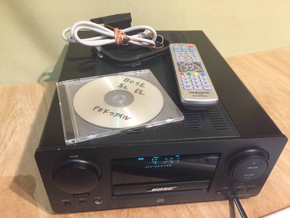 ★BOSE★SSS-1MC★高級機種.取説（PDF）FMアンテナ（自家製）代替リモコン、完動品！ オーディオ機器 SSS-1MC BOSE sss-1mc」オーディオ機器の落札相場 ステレオ工房 ポニー：BOSE_SSS-1MC_007