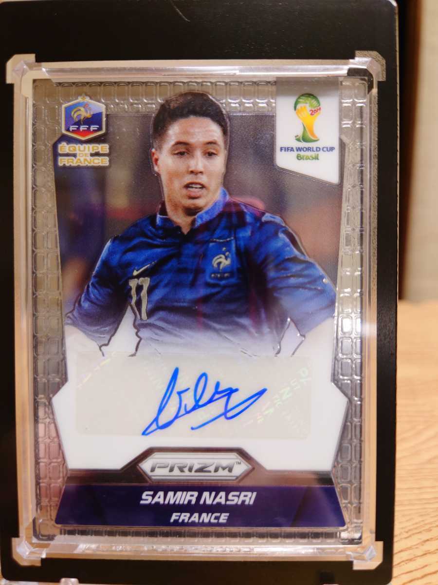 1円スタート PANIN PRIZM AUTOGRAPH サミル・ナスリ ナスリ フランス 