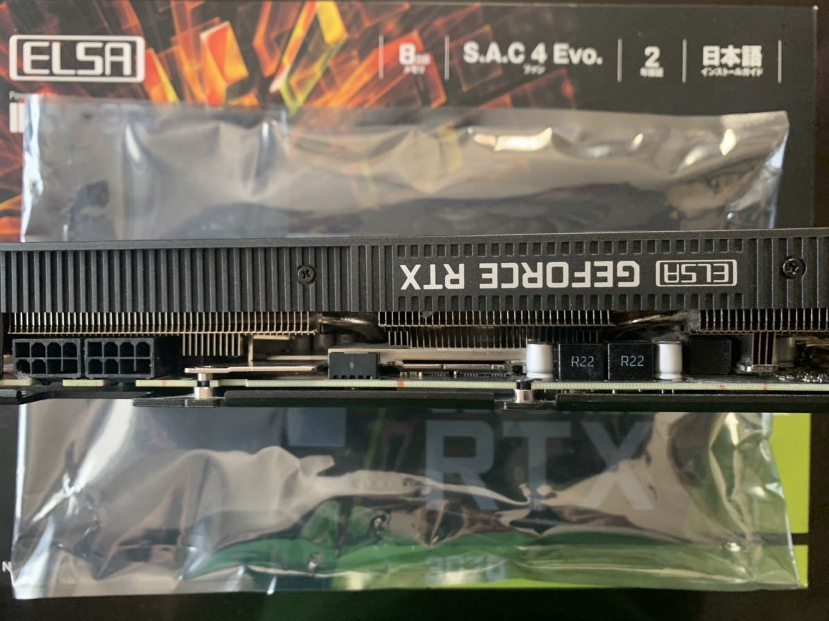 ELSA RTX3070 非LHR 1年メーカー保証 完全動作品 GD3070-8GERS ELSA 非LHR