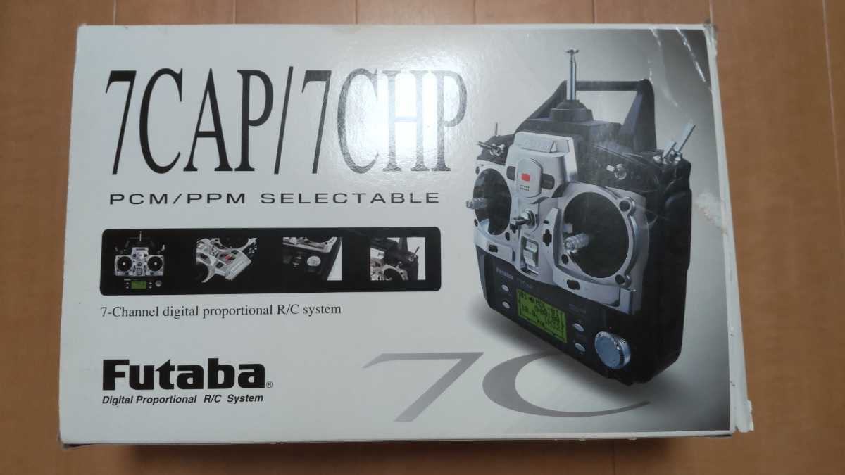 フタバ7CAP 7チャンネルプロポ、PCM R137HP72MHZ受信機、未使用品です。受信機用ニッカドバッテリーの可否は不明です。