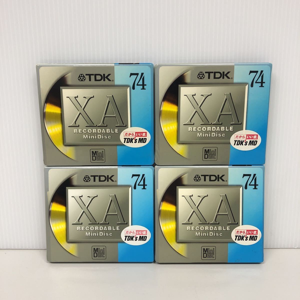 TDK XA PRO 74 5枚組 新品未開封MD（新品】送料込み 未開封品 TDK MD  