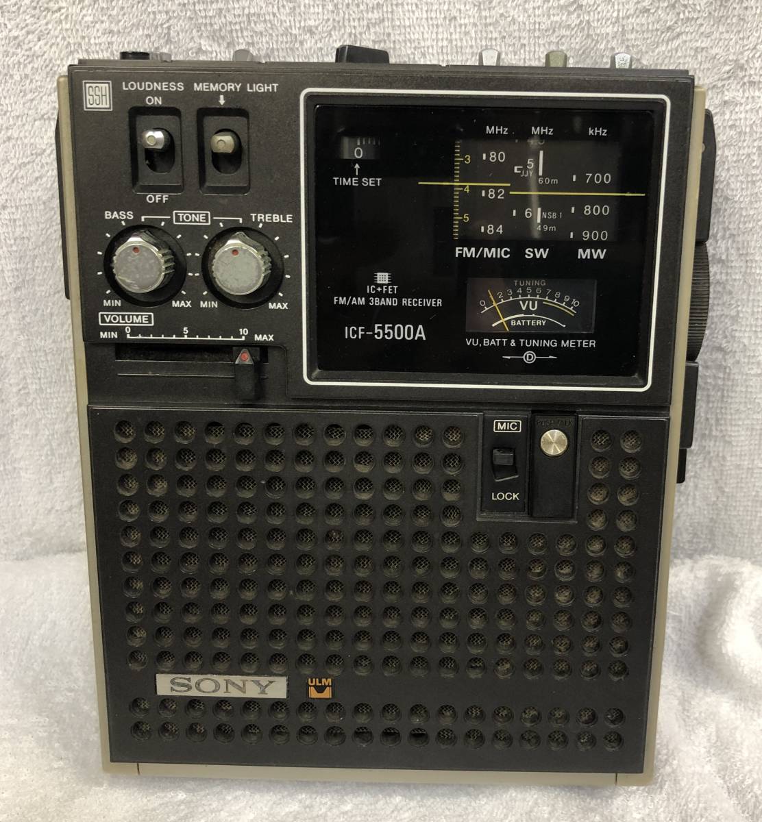 SONY ソニー スカイセンサー ICF-5500 3バンドレシーバー - ICF-5500A