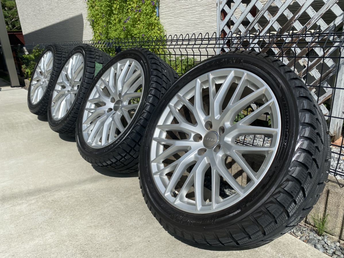 アウディ 中古 スタッドレスタイヤホイールセット 4本セット 17インチ