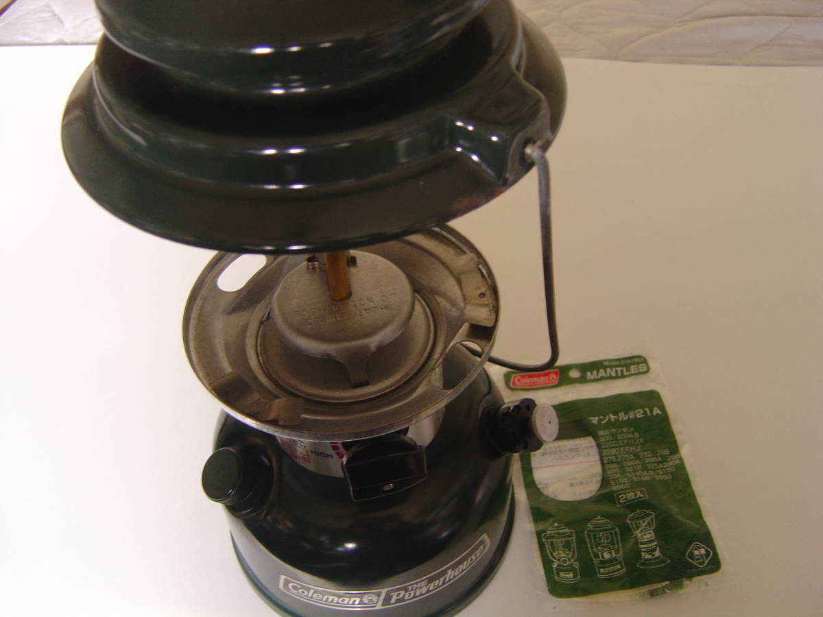 Coleman コールマン パワーハウス 2マントル ランタン グローブなし