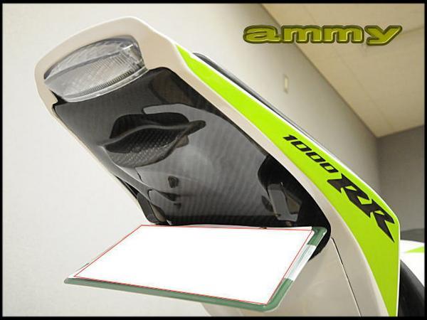 g SC59 CBR1000RR AMMYオリジナル 綾織カーボン フェンダーレスKIT 08