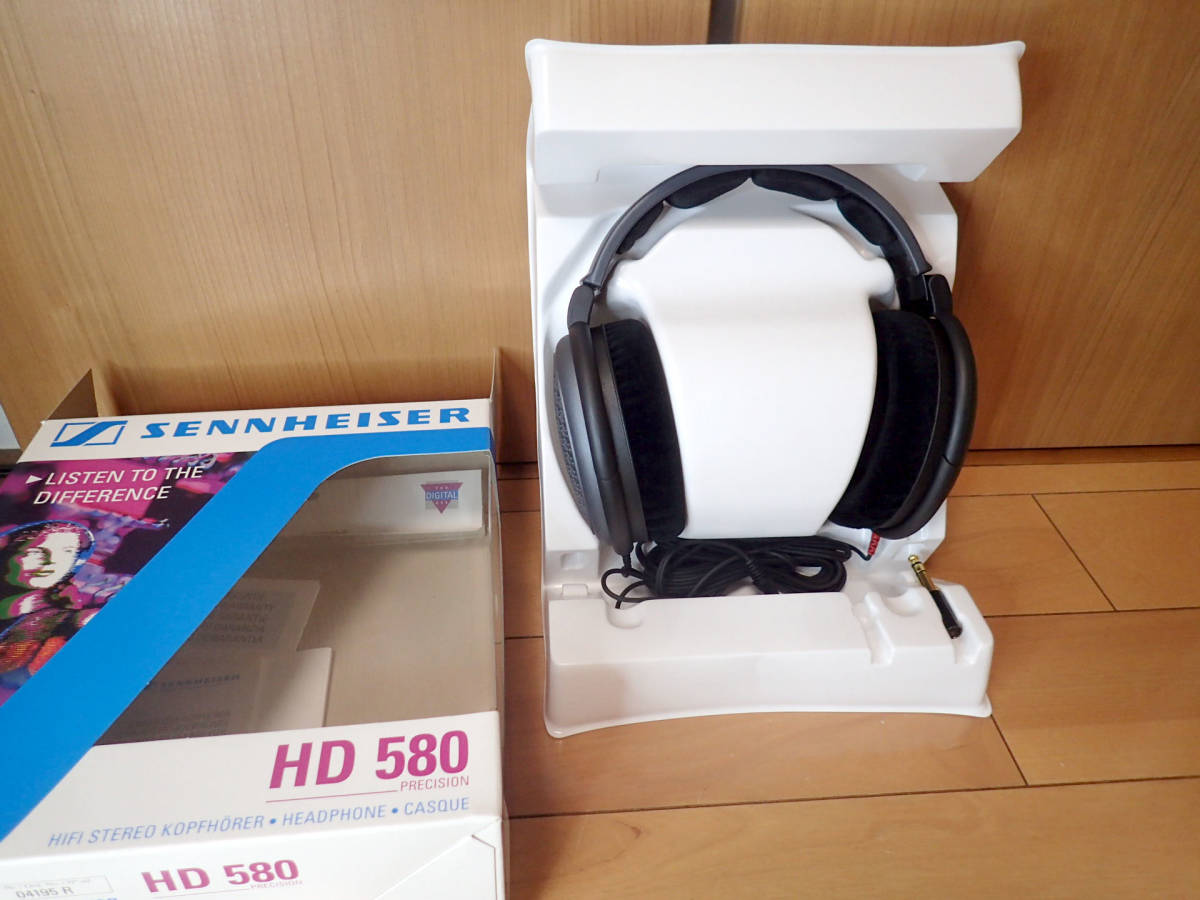 送料無料，100%新品 SENNHEISER HD580 長期保管品 ゼンハイザー(ゼンハイザー)｜売買されたオークション情報、yahooの商品情報をアーカイブ公開 - オークファン ゼンハイザー