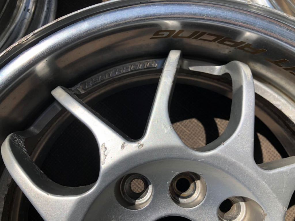 REGIT RACING 15インチ 4本セット 軽量アルミホイールMADE IN JAPAN 