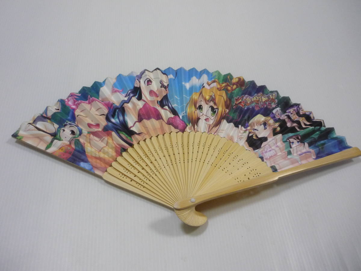 ☆】扇子 魏軍集合! 水着扇子 「真・恋姫 無双 萌将伝」 電撃G 