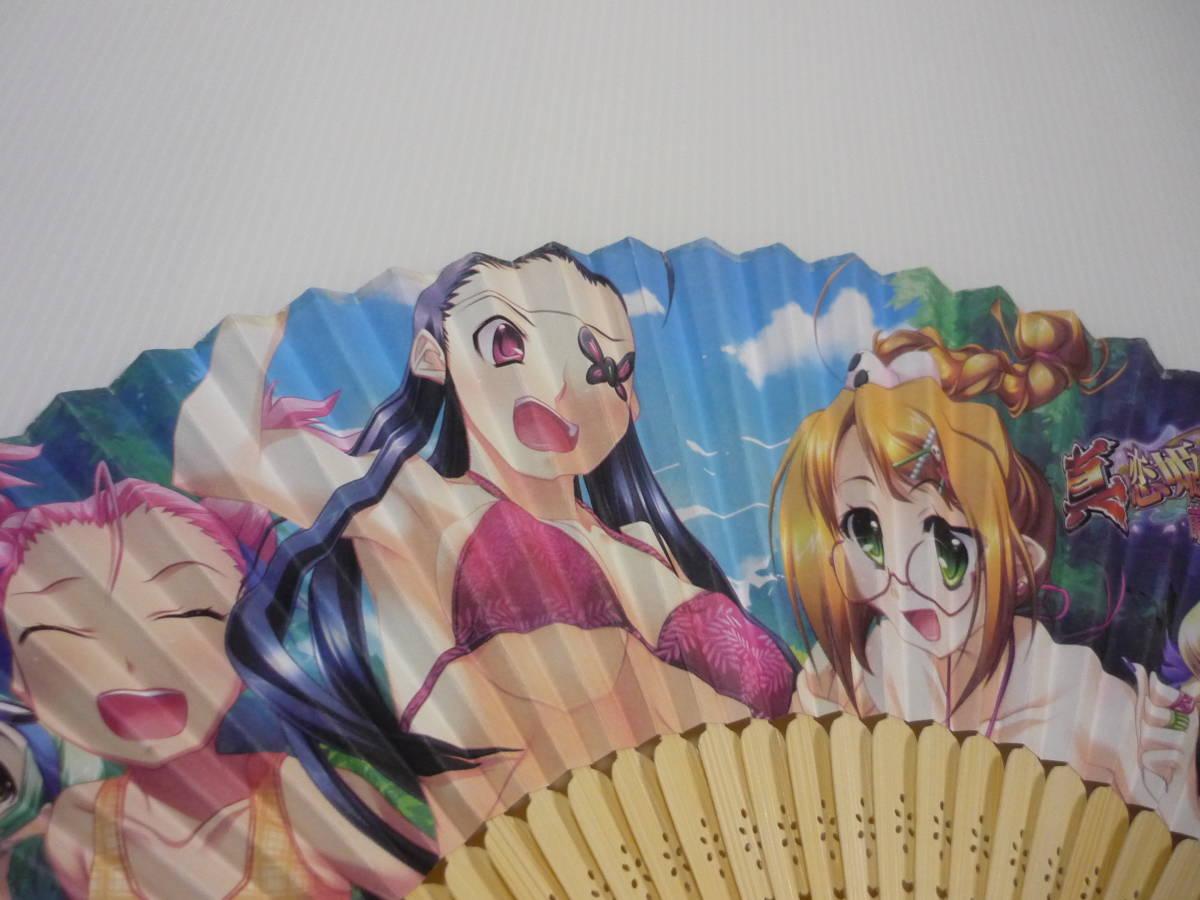 ☆】扇子 魏軍集合! 水着扇子 「真・恋姫 無双 萌将伝」 電撃G 