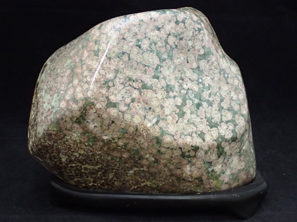 鑑賞石 | 梅花石 水石 - 原石 置物 約4.8kg 天然門司梅花石 一点