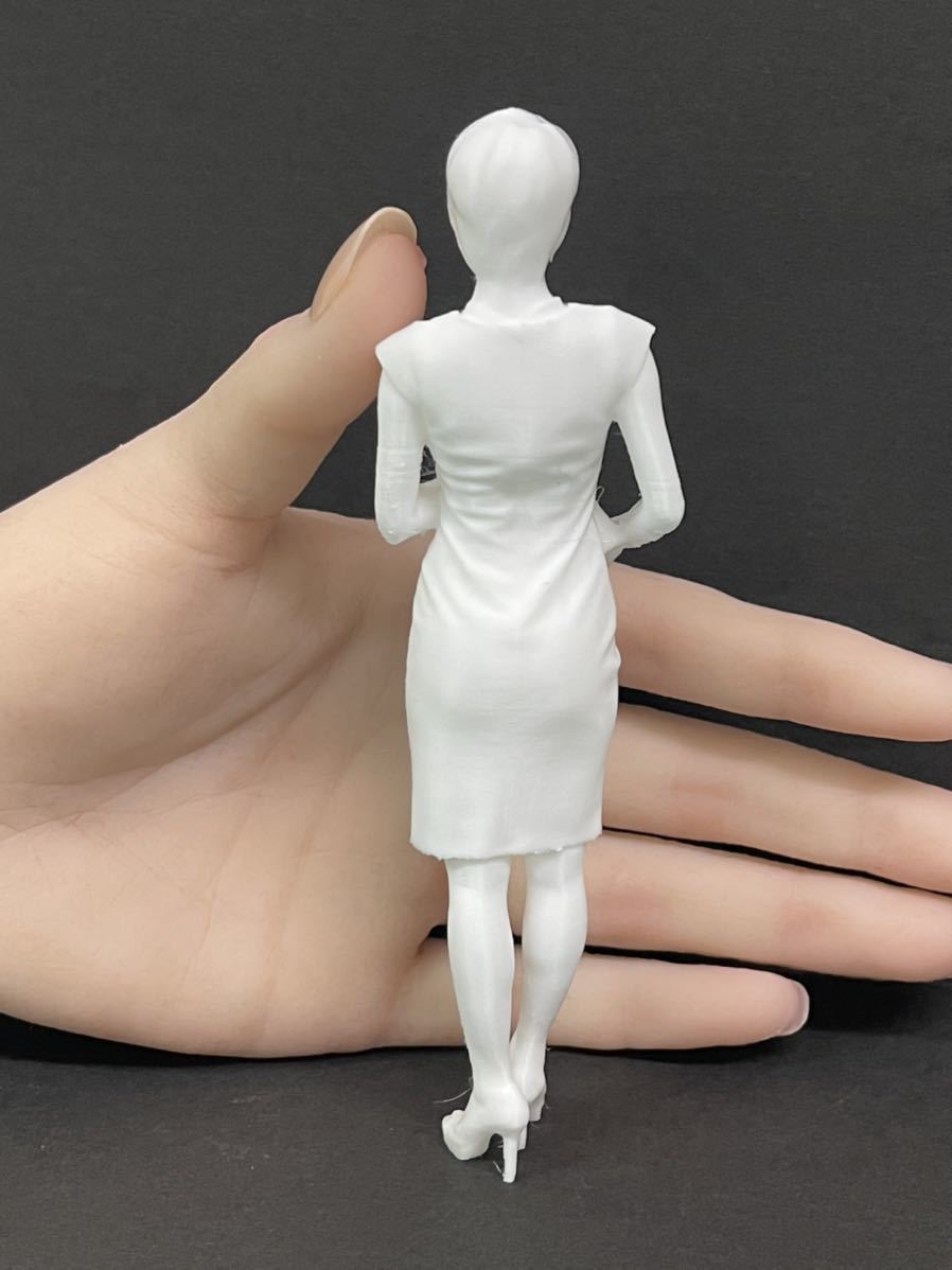 ミニチュア☆1/18☆フィギュア☆スーツ美人☆1/64より大☆ミニカーに  