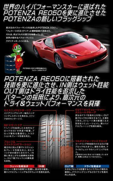 2022年製 ブリヂストン POTENZA S001 245/40R18 245/40-18 97Y XL MO