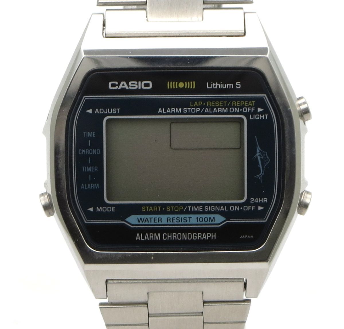 1円スタート 腕時計 CASIO カシオ 106 H101 QZ クオーツ カジキ