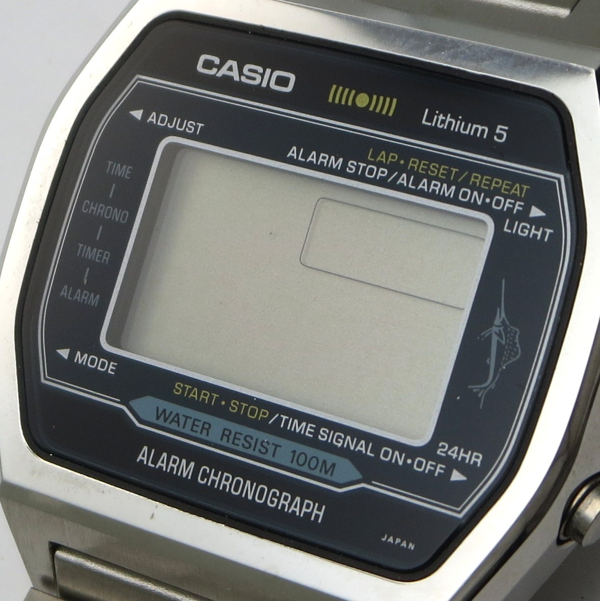 1円スタート 腕時計 CASIO カシオ 106 H101 QZ クオーツ カジキ