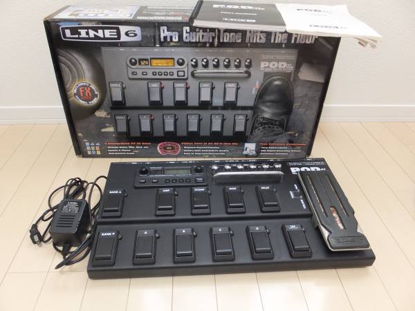 XT 0 Live POD Line Effects Multi Bass Pod Pedal Guitar - Floor