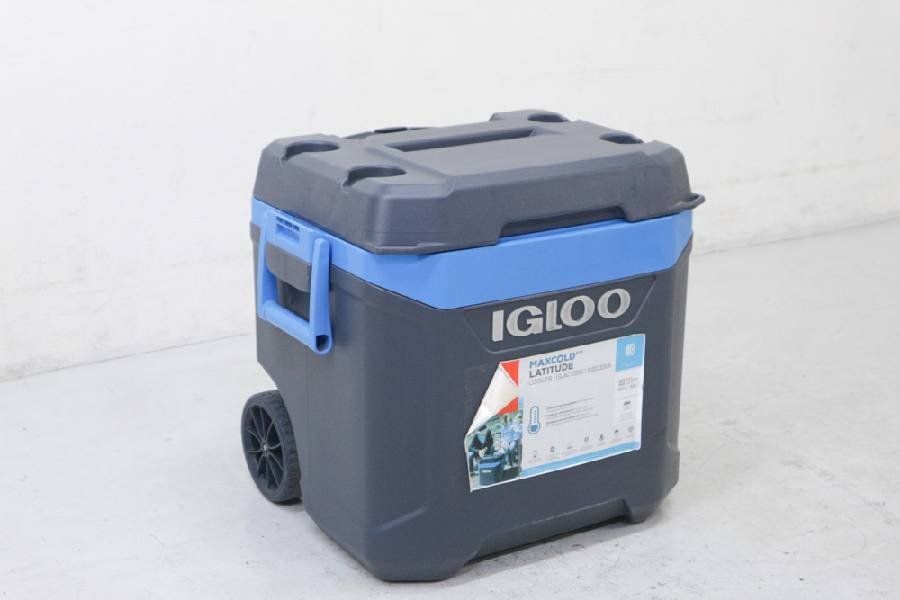 ★IGLOO★MAXCOLD LATITUDE クーラーボックス 58L★アウトドア ハンドル・キャスター付★422h10