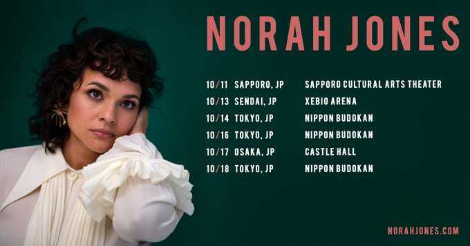 JONES NORAH - | ノラ・ジョーンズ日本公式サイト TOUR 0 JAPAN 5年