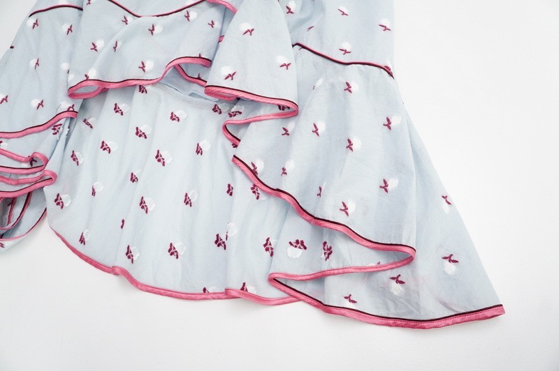 GL3803◇Marc Jacobs/マークジェイコブス*コットン*花柄刺繍*リボン  