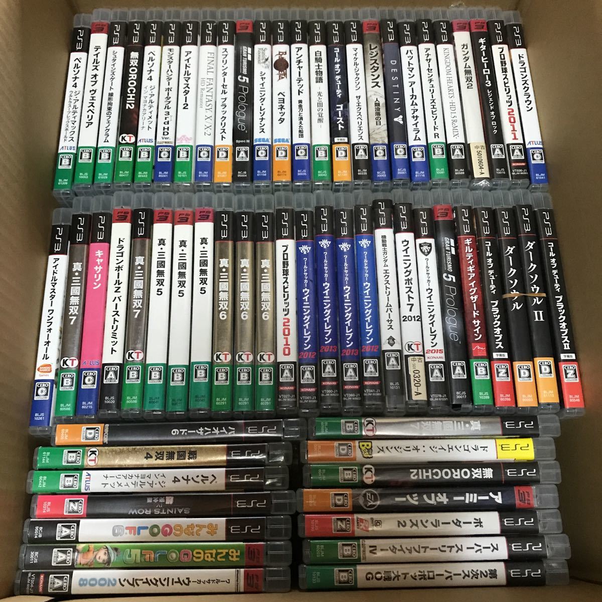 PS2 ソフト 大量まとめセット 龍が如く ファイナルファンタジー 三國