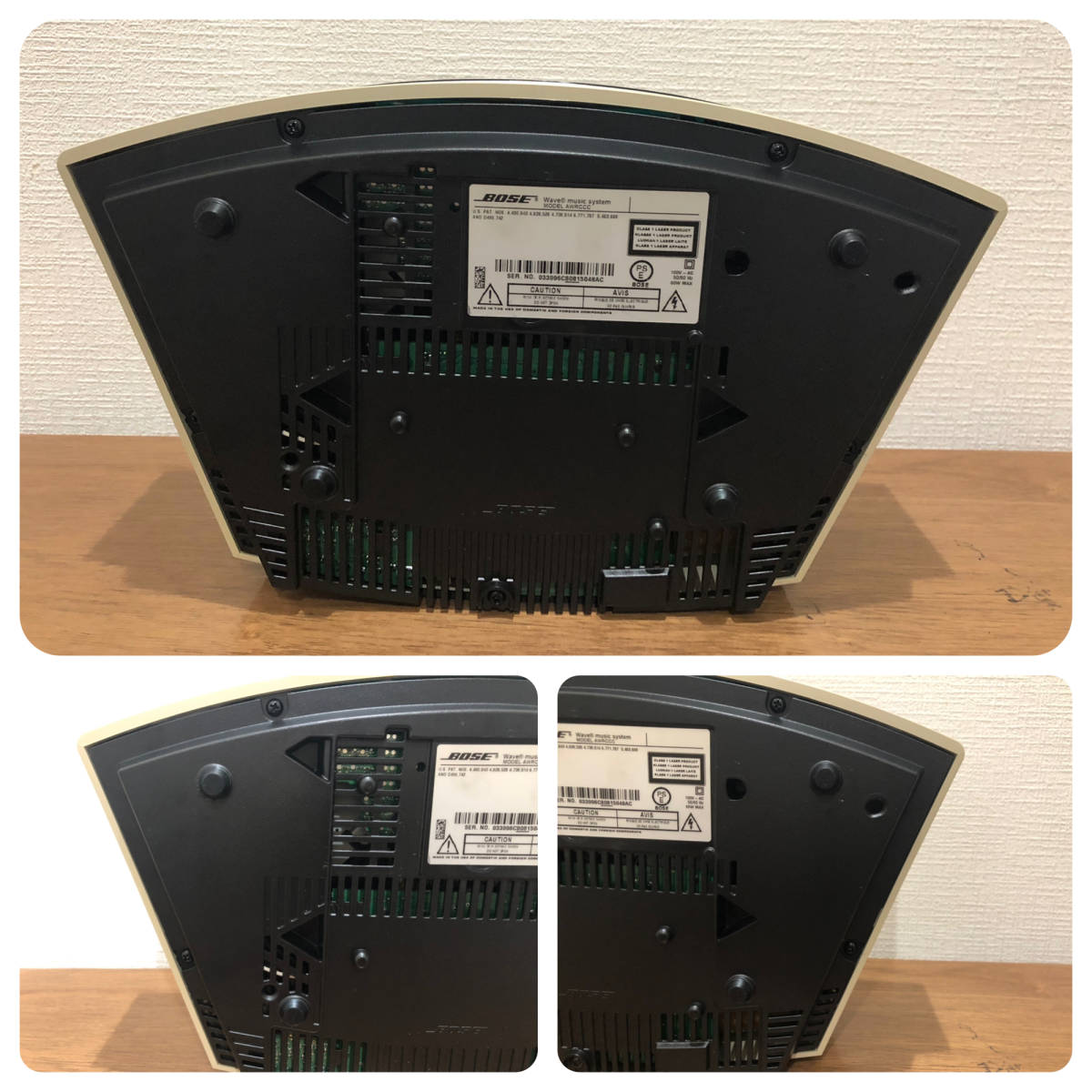 C812 動作確認済み品 ☆分解整備＆コンデンサ交換済み☆ BOSE Wave
