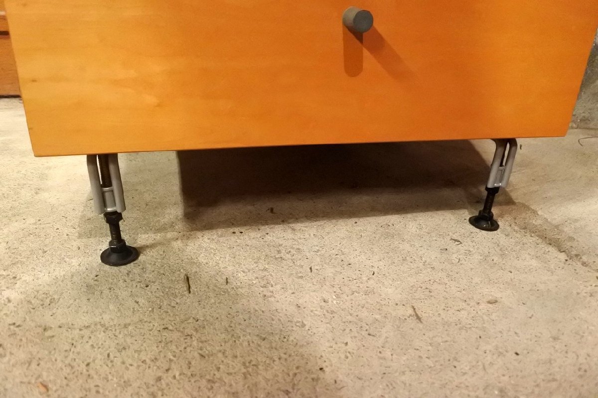 廃盤希少メープル材】無印良品 大容量6段チェスト 廃盤希少メープル材