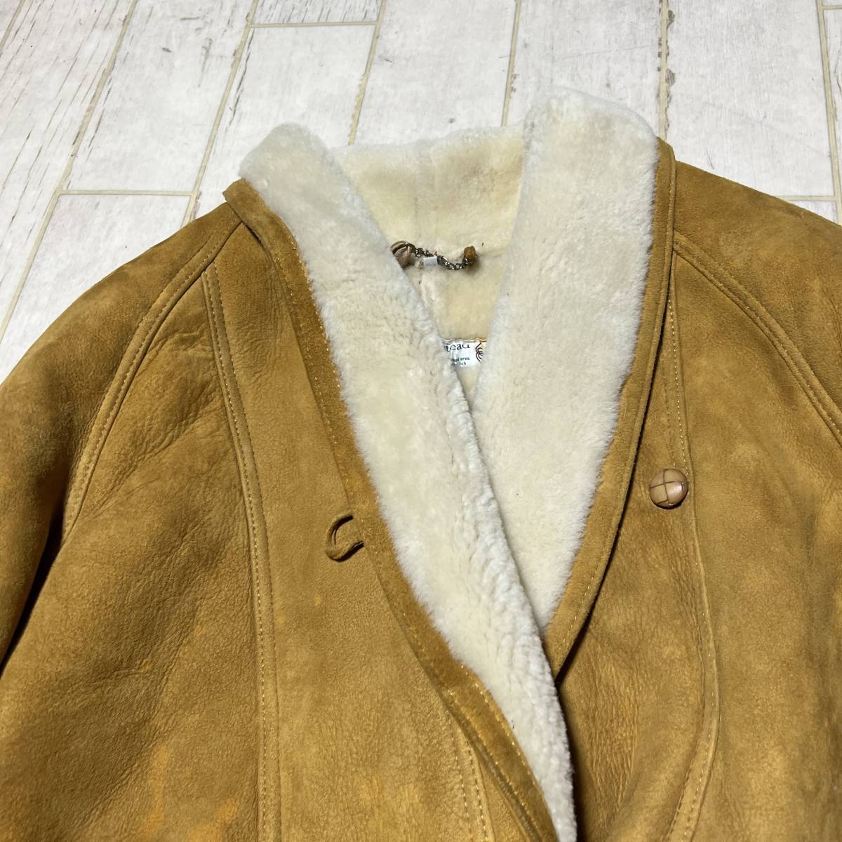 80's トルコ製 Hampstead ムートン コート(C-20 △Hampstead 80's トルコ製 Hampstead ムートン コート(C-20 △Hampstead