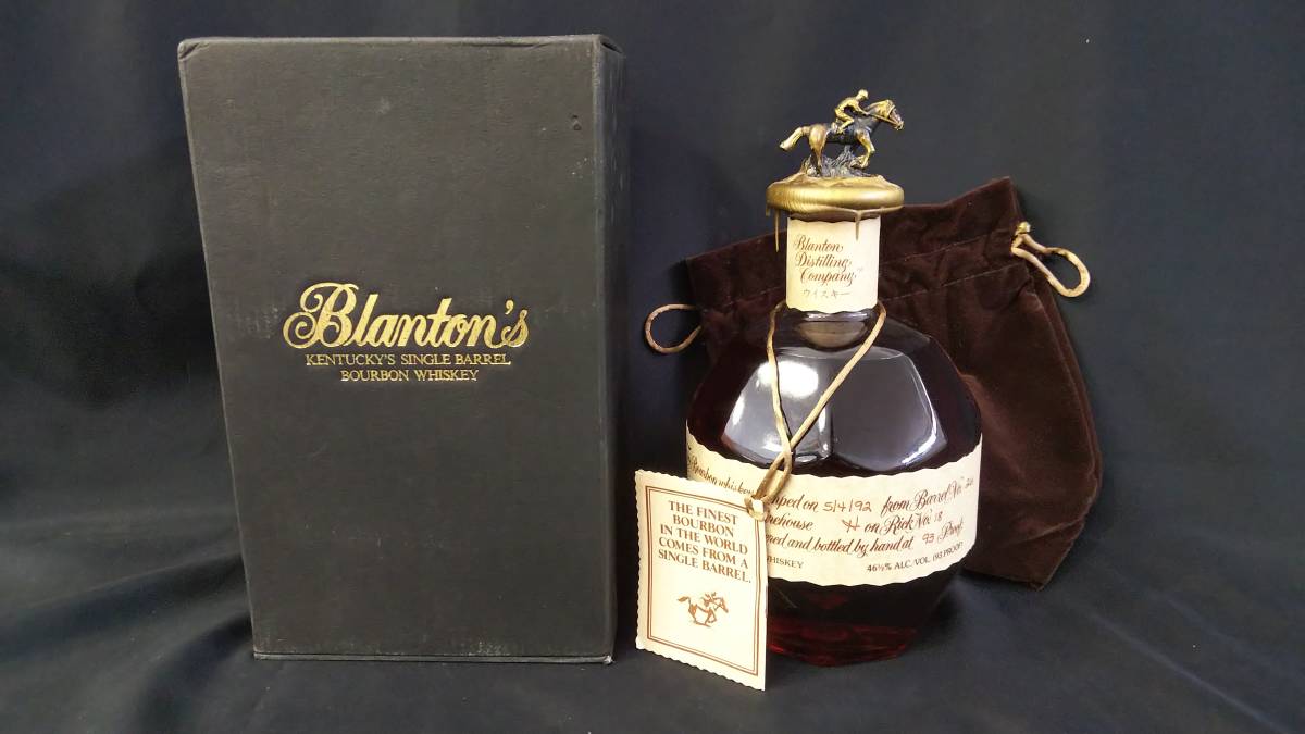 ☆古酒 Blanton's ブラントン 1992年 未開栓 難あり 【公式通販】