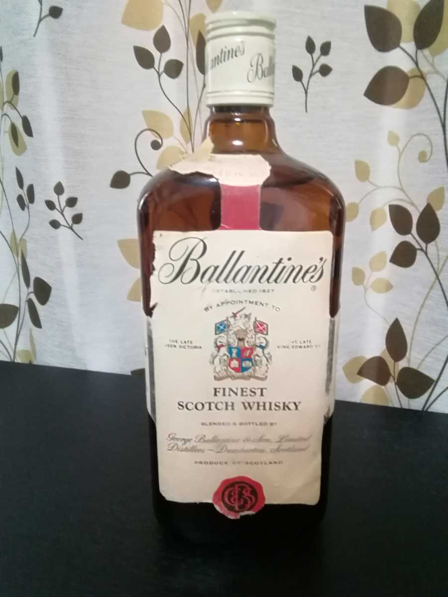 バランタイン ファイネスト 赤青紋章 760ml 43% 未開栓 古酒 スコッチ