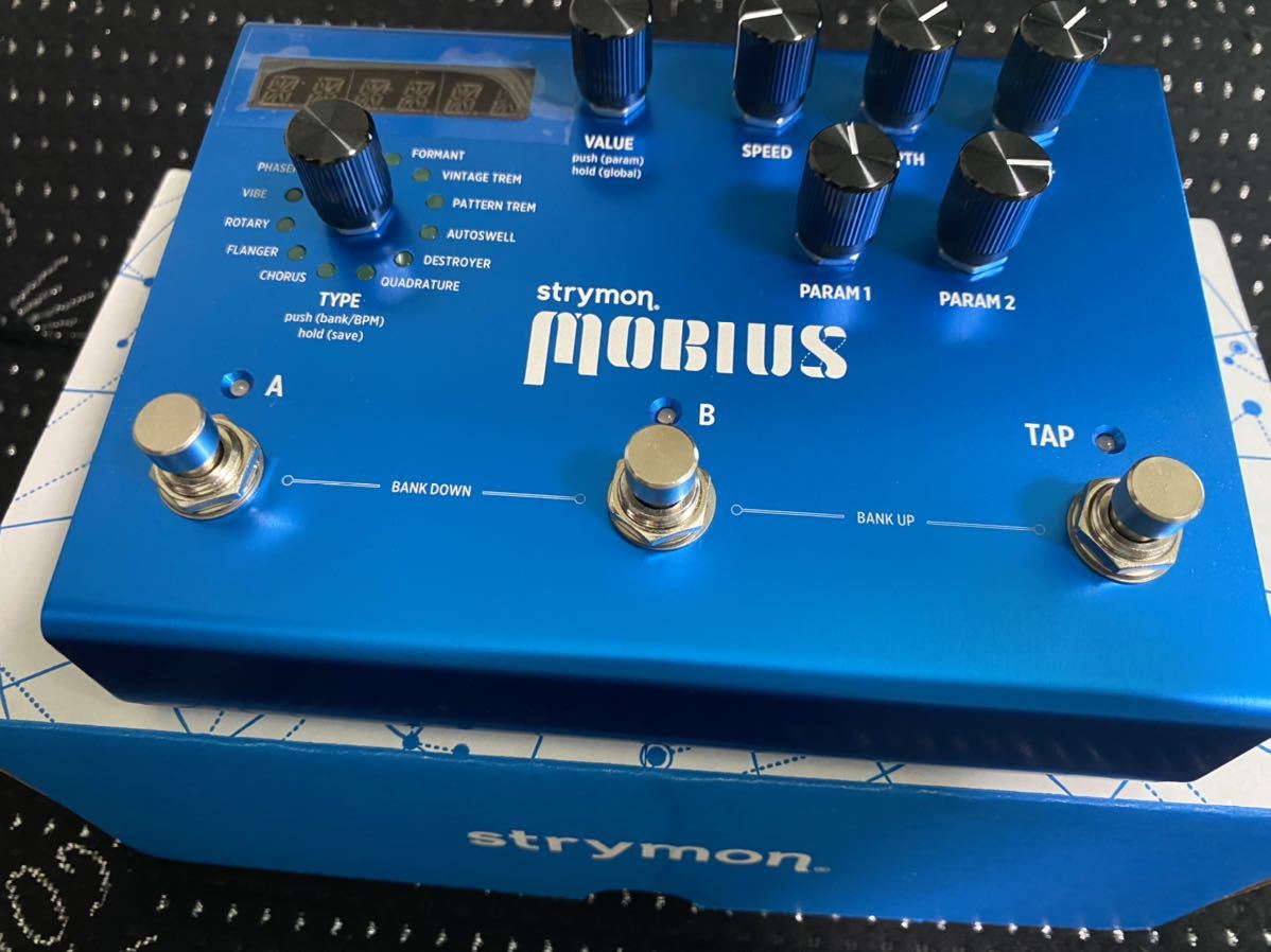 ☆strymon Mobius ストライモン メビウス モジュレーション マルチ