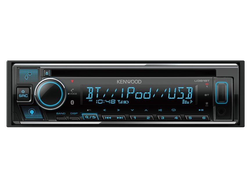 人気SALE，最新作 KENWOOD ケンウッド CD/Bluetooth/USB対応 Alexa搭載 1DINオーディオ U381BT(ケンウッド)｜売買されたオークション情報、yahooの商品情報をアーカイブ公開 - オークファン ケンウッド