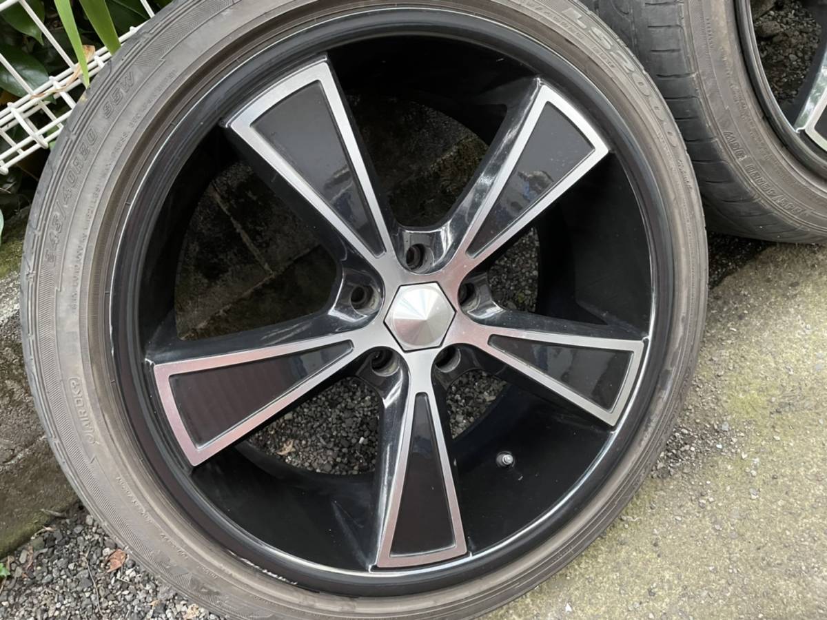 245/40R20 5本スポーク 20インチ アルファード ヴェルファイア 