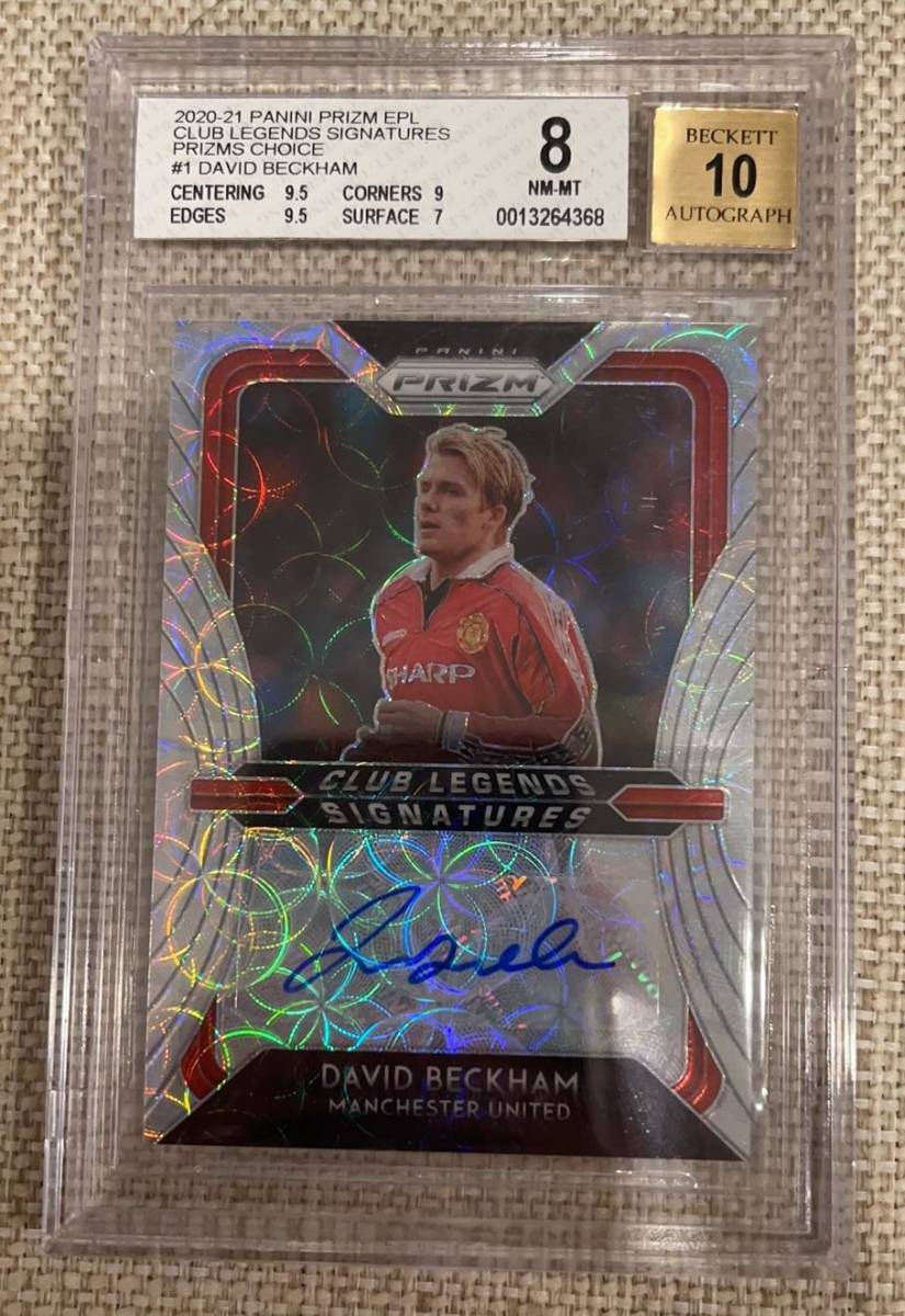 ☆1円スタート 直筆サイン☆2020-21 Panini Prizm Club Legend David 