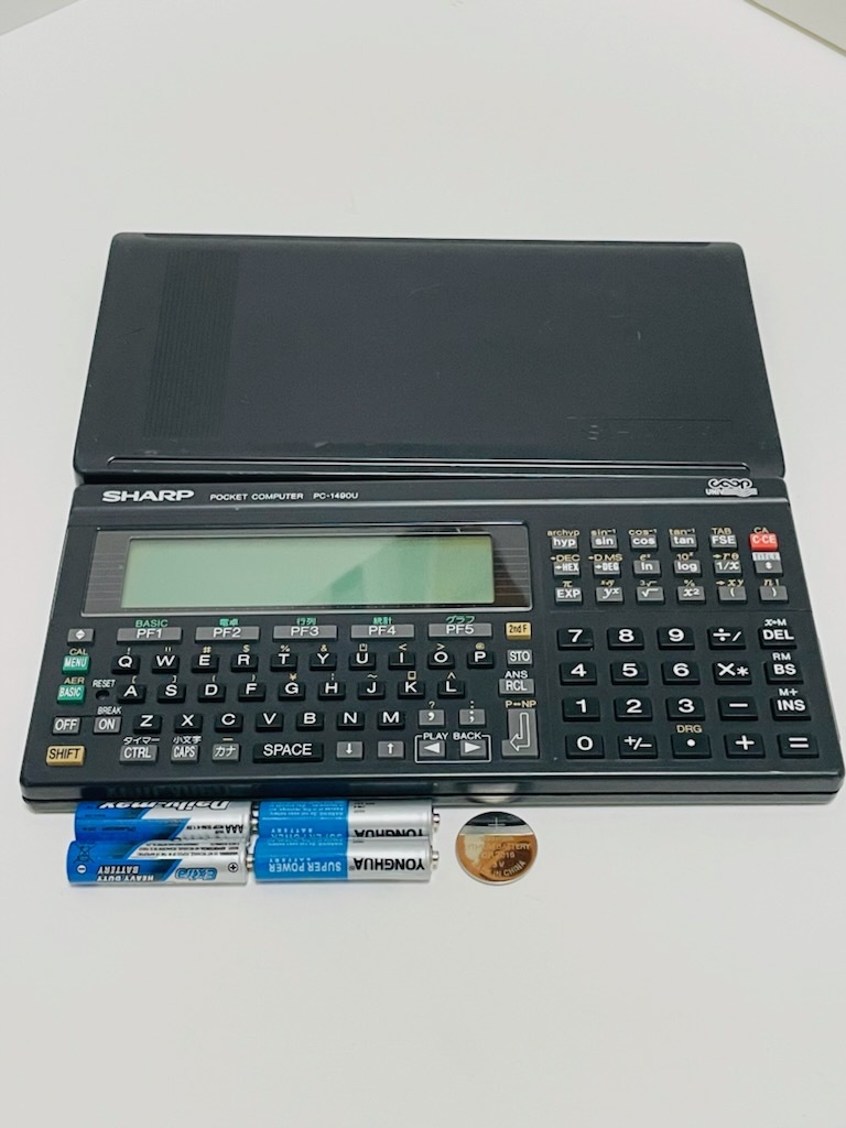 ジャンク】SHARP PC-1262 ポケットコンピュータ 電源確認のみレトロ