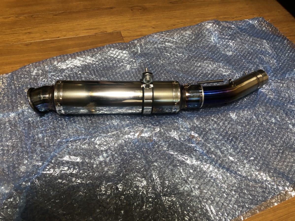 最安値，人気 CB400SF CB400SB Revo EBL-NC42 使用 メーカー不明スリップオンマフラー(マフラー本体（社外）)｜売買されたオークション情報、yahooの商品情報をアーカイブ公開 - オークファン ホンダ用