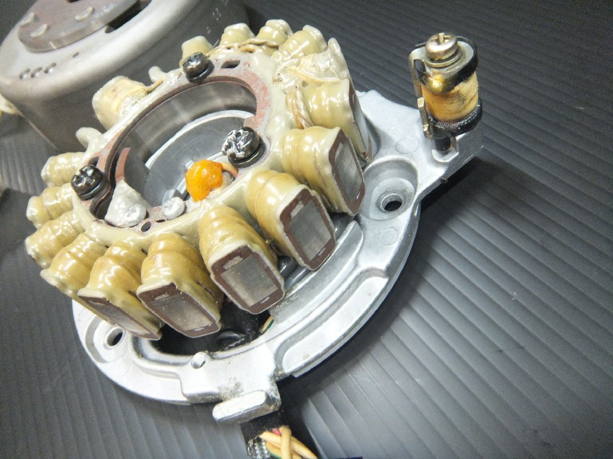 ヤマハ SR400-2 実動 マグネトー 発電ステーターコイル（1JR 2H6 1JN