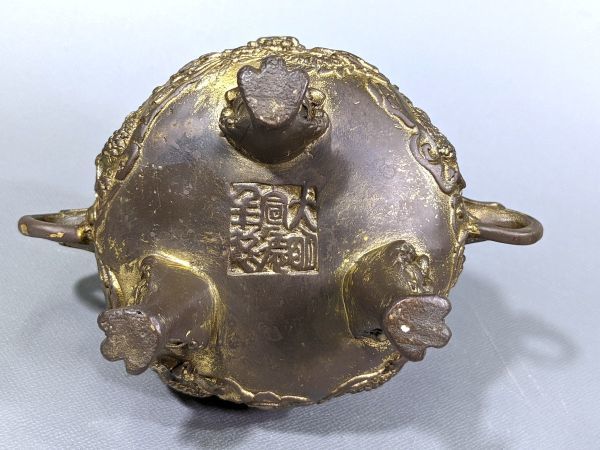 大明宜徳御製　龍　香炉 Yahoo!オークション - 大明宣徳年製 香炉」の落札相場・落札価格