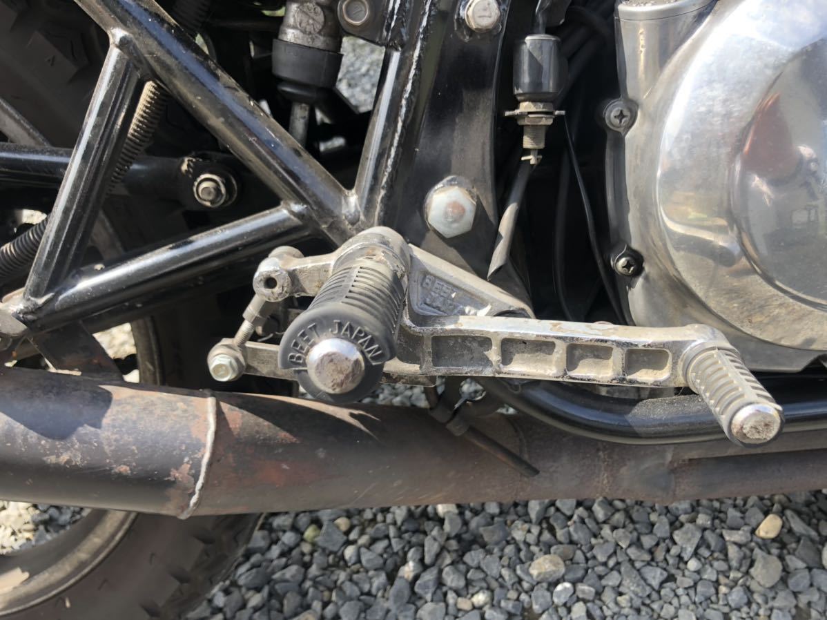 当時物 バックステップ Z400FX BEET プロポジション 初期ペダル 公式通販 z400fx 公式 オマケ付き beet BEETバックステップ - Yahoo!オークション 送料無料! バック