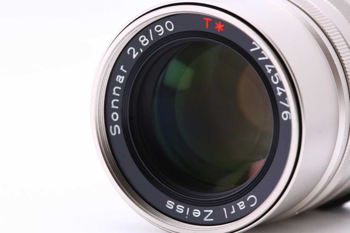 ☆超美品☆ Contax Carl Zeiss Sonnar 90mm f2.8 T* Lens for