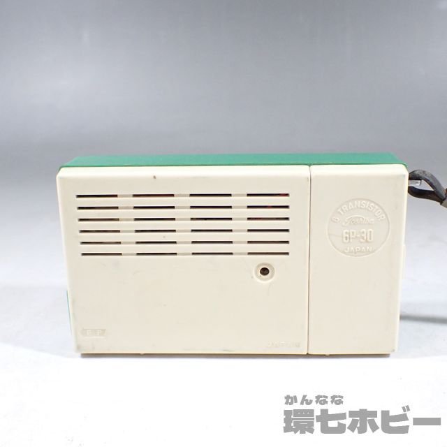 1KD10 古い 東芝 6P-30 トランジスタラジオ 日本製 ジャンク/昭和