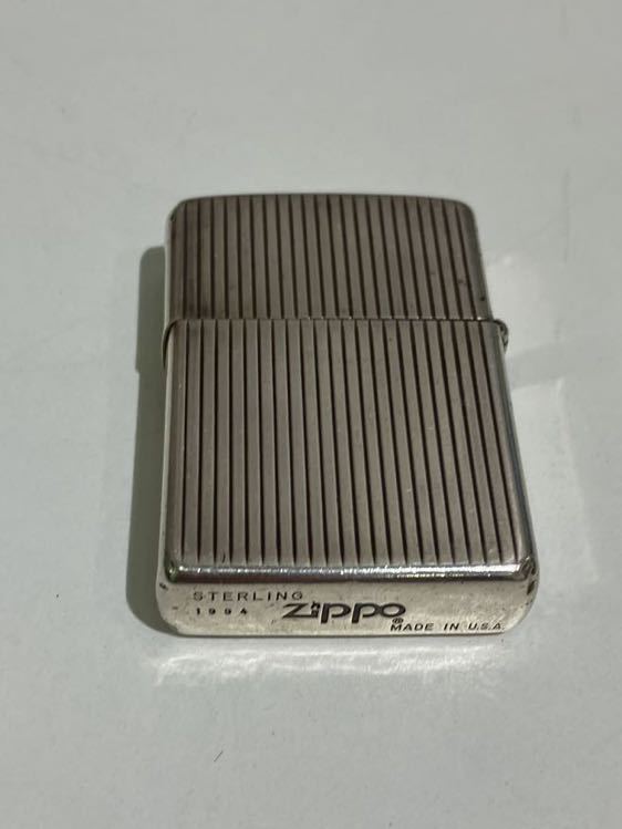 スターリングシルバー ZIPPO ストライプ 1994」の Yahoo!オークション 