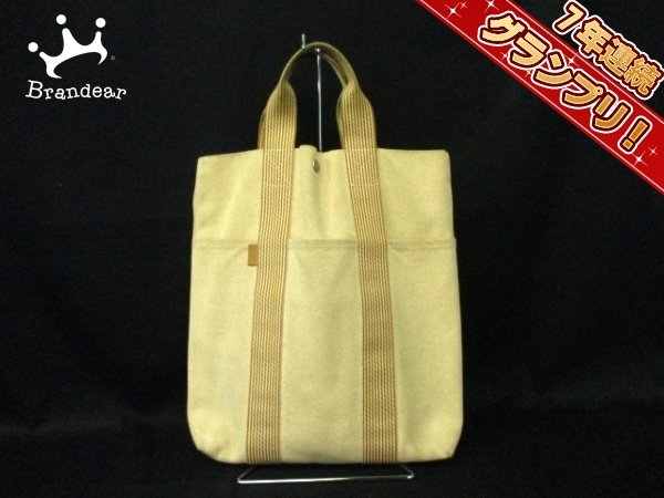 エルメス トートバッグ ニューフールトゥカバス オレンジ HERMES