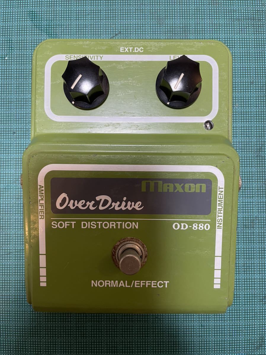 ☆名機☆maxon OD-880☆Over Drive SOFT DISTORTION☆リイシュー