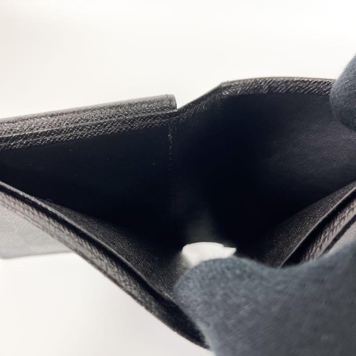 【美品】Vuitton ルイヴィトン 折り財布 ダミエ グラフィット ポルトフォイユ マルコ メンズ N62664 札入れ 1円スタート 1スタ 1円～ ダミエ ルイヴィトン 二つ折り財布 ヨドバシ N62664 ポルトフォイユミュルティプル