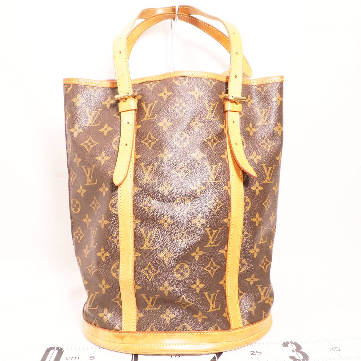 ルイ・ヴィトン モノグラム バケットGM LOUIS VUITTON バケツ型 トート 