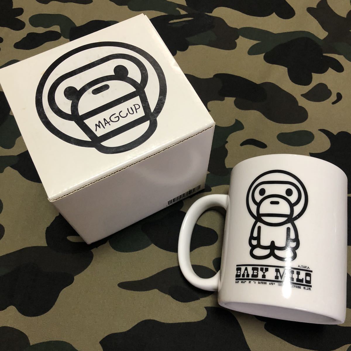 DS BAPE CUP MUG baby milo マグカップ エイプ BAPE A BATHING APE 